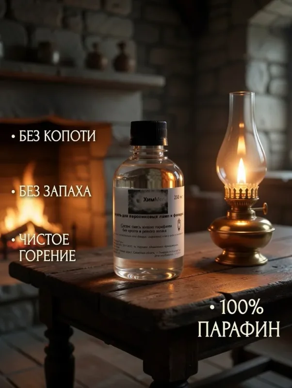Жидкость для керосиновых ламп и фонарей ХИММАГ 250мл